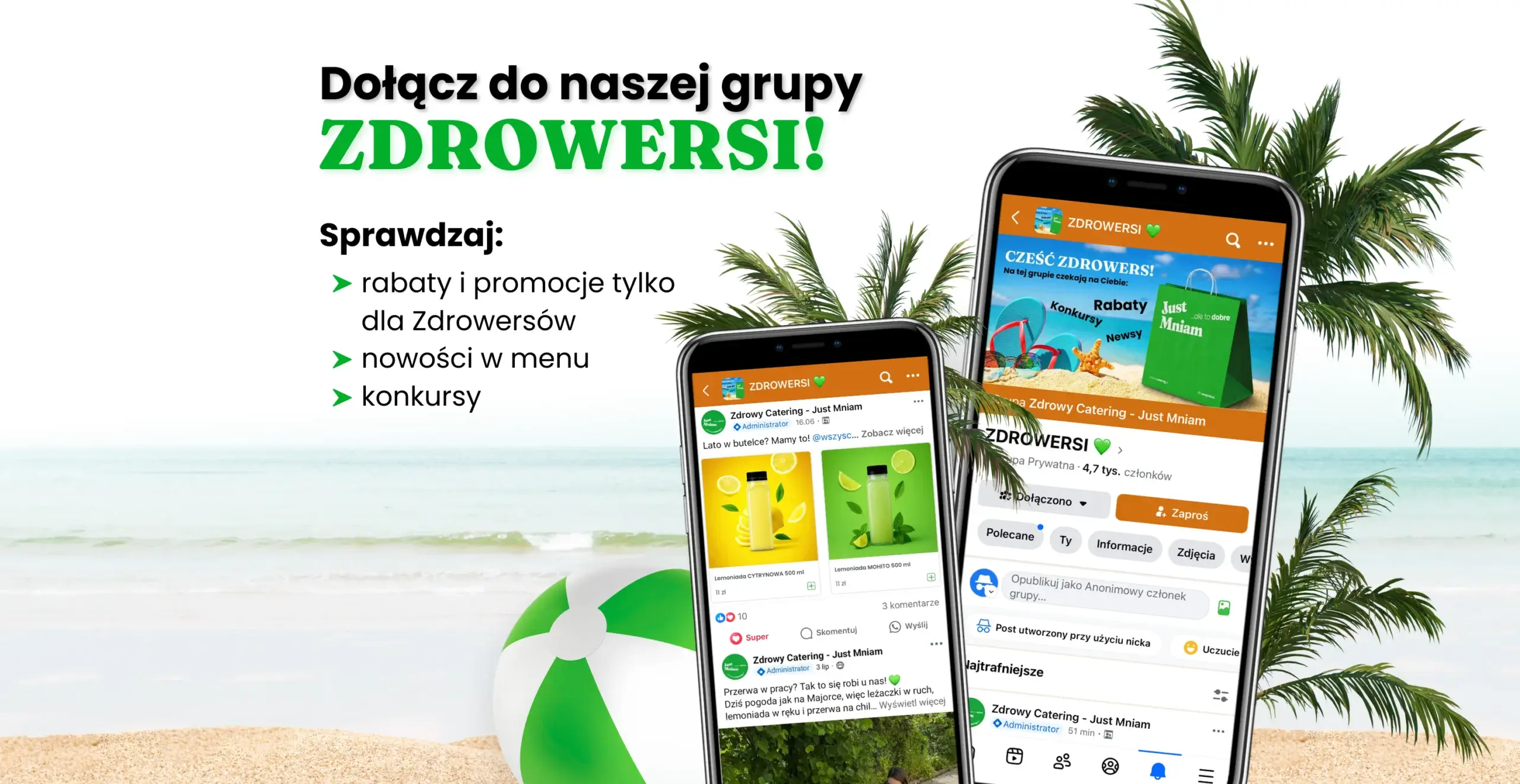 Dołącz do grupy Zdrowersi | zdrowycatering.pl